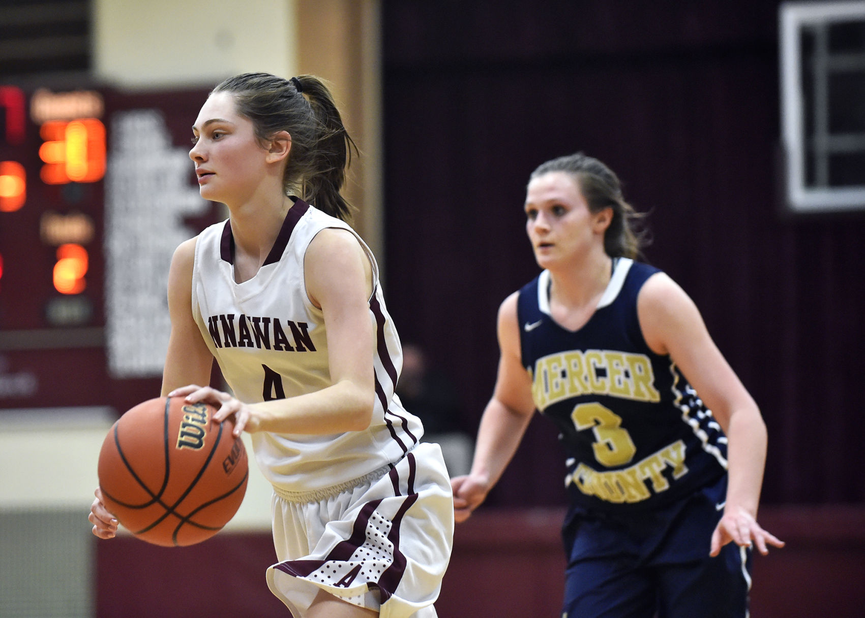 Prep Girls' Basketball: Annawan vs. Mercer County